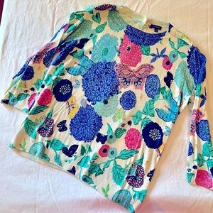 Floral Talbots Sweater